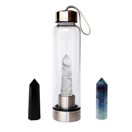 Crystal Healing Drinking Bottle 500ML