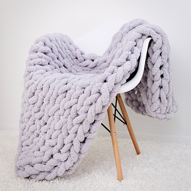 Yarn Knitted Blanket