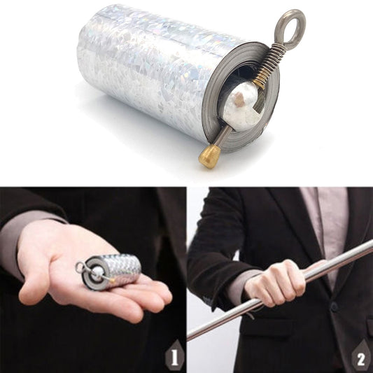 Staff Portable Martial Arts Metal Magic Pocket Bo