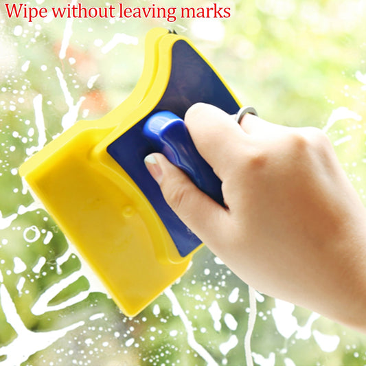 Magnetic Window Cleaner Glass Brush Tool Double Side Glass Wiper Algae Scraper Brush Pad Household Cleaning Tools