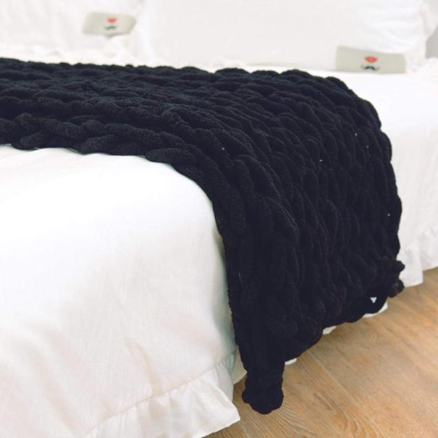 Yarn Knitted Blanket